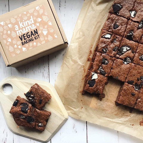 Vegan brownie baking kit